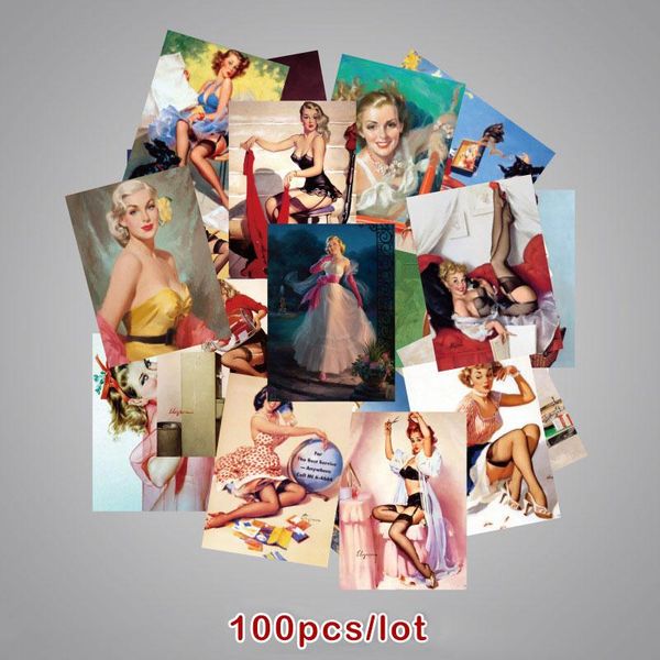 100pcs retro stickers girl beauty lapposter cool waterproof car sticker trolley guitar case sticker fashion classic toy wmtcip
100pcs retro stickers girl beauty lapposter cool waterproof car sticker trolley guitar case sticker fashion classic toy wmtcip