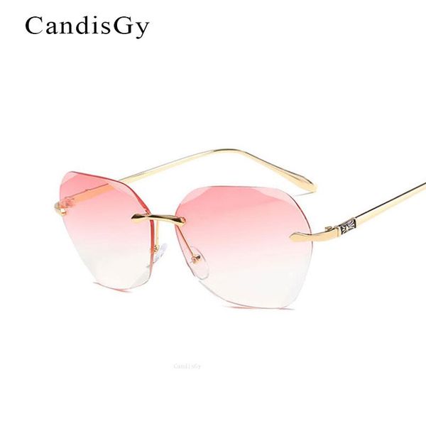 sunglasses candisgy fashion 2021 vintage women gradient female rimless sun glasses ladies pink summer, White;black
sunglasses candisgy fashion 2021 vintage women gradient female rimless sun glasses ladies pink summer, White;black
