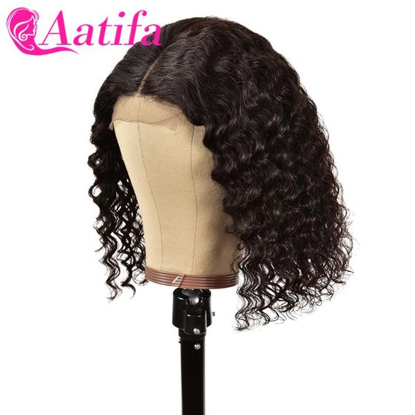 lace wigs deep wave bob 4*4 closure wig human hair short length pre plucked for black women peruvian 180% density remy, Black;brown
lace wigs deep wave bob 4*4 closure wig human hair short length pre plucked for black women peruvian 180% density remy, Black;brown