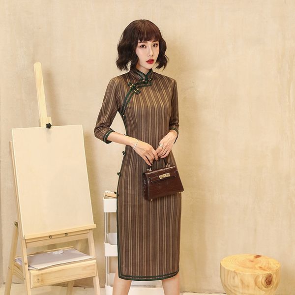 новое платье cheongsam 2020 осень улучшилась девушка cheongsam платье свежий китайский стиль 7 3 рукав kiisg, Black;gray
новое платье cheongsam 2020 осень улучшилась девушка cheongsam платье свежий китайский стиль 7 3 рукав kiisg, Black;gray