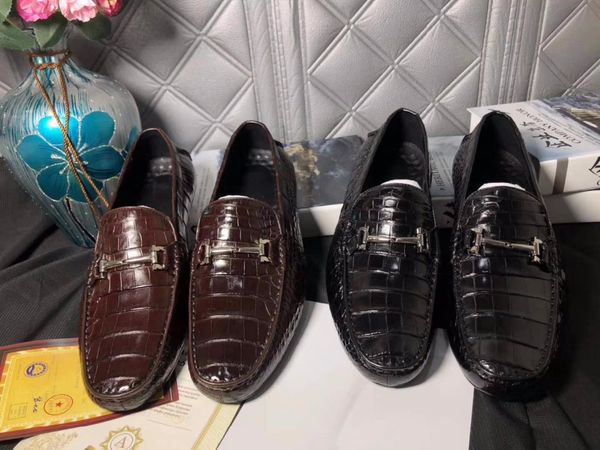 dress shoes 100% genuine real crocodile belly glossy skin men shoe durable solid business fashion leisure, Black
dress shoes 100% genuine real crocodile belly glossy skin men shoe durable solid business fashion leisure, Black