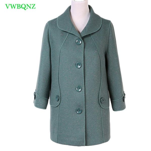 women's wool & blends nine points sleeve double fleece coat women fashion single-breasted woolen jacket autumn womens plus size jackets, Black
women's wool & blends nine points sleeve double fleece coat women fashion single-breasted woolen jacket autumn womens plus size jackets, Black
