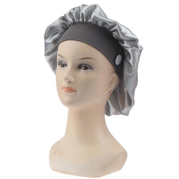 women night sleep cap hair bonnet hat head cover wide elastic band shower caps long hair home bathroom accessories
women night sleep cap hair bonnet hat head cover wide elastic band shower caps long hair home bathroom accessories