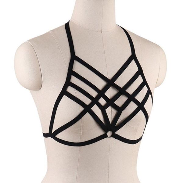 women solid harness stretchy bandage straps bra everyday bras hollow underwear kg-240, Red;black
women solid harness stretchy bandage straps bra everyday bras hollow underwear kg-240, Red;black