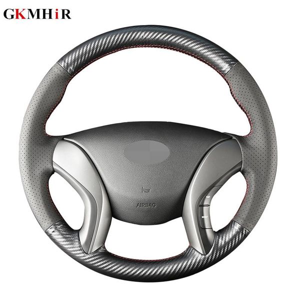 gkmhir diy black carbon fiber leather car steering wheel cover for elantra 2011-2020 avante i30 2012-2020
gkmhir diy black carbon fiber leather car steering wheel cover for elantra 2011-2020 avante i30 2012-2020