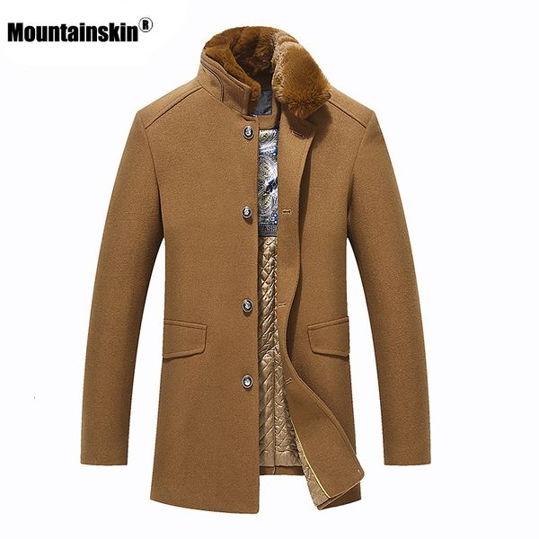 mountainskin 2020 winter men's stand collar thick mens wool jacket casual windproof cold protection coat male sa953
mountainskin 2020 winter men's stand collar thick mens wool jacket casual windproof cold protection coat male sa953
