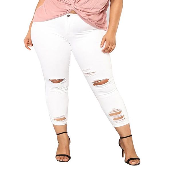 women's jeans women destroyed ripped denim skinny hole pants high waist stretch slim pencil trousers white 3.19, Blue
women's jeans women destroyed ripped denim skinny hole pants high waist stretch slim pencil trousers white 3.19, Blue