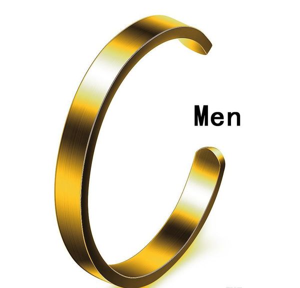 new fashion 8mm titanium stainless steel mens and womens blank open cuff c shaped bangle bracelet lover jewelry wmthah bdegarden, Black
new fashion 8mm titanium stainless steel mens and womens blank open cuff c shaped bangle bracelet lover jewelry wmthah bdegarden, Black