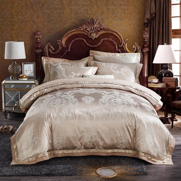 svetanya luxury golden european satin silk cotton linens jacquard bedding set king size bedsheet duvet cover pillow sham
svetanya luxury golden european satin silk cotton linens jacquard bedding set king size bedsheet duvet cover pillow sham