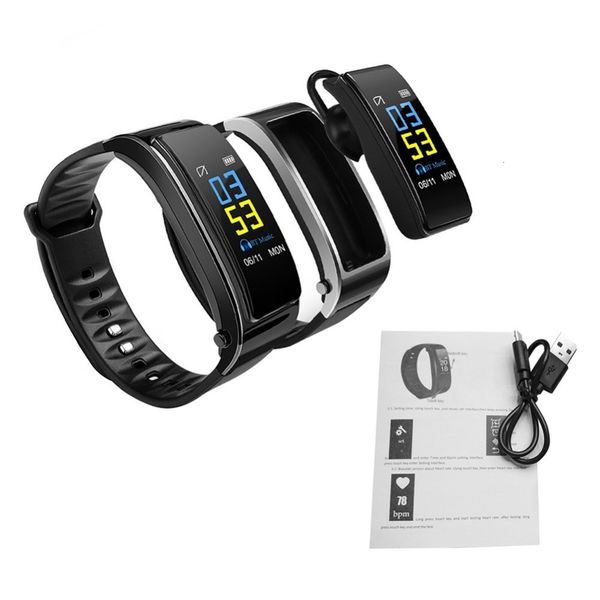 bluetooth y3 color headset talking wristband heart rate monitor intelligent watch exercise sphygmomanometer tracker fitns
bluetooth y3 color headset talking wristband heart rate monitor intelligent watch exercise sphygmomanometer tracker fitns