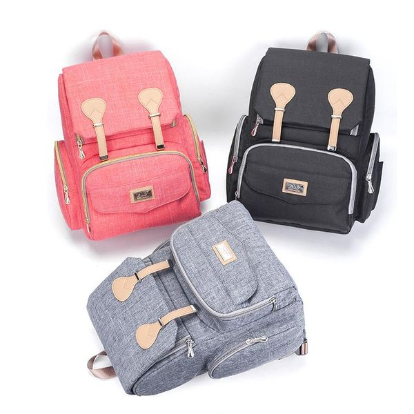 Jusanbaby Mummy Bag Accessories Double Shoulder Daddy Bag Multi Function Large Capacity Fashionable Mummy