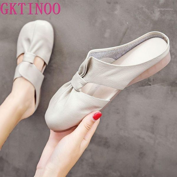slippers gktinoo 2021 summer flats lady sandals genuine leather slip on retro women mules outdoor slipper shoes woman slides1, Black
slippers gktinoo 2021 summer flats lady sandals genuine leather slip on retro women mules outdoor slipper shoes woman slides1, Black