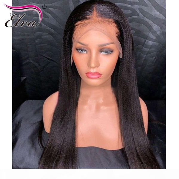 yaki straight with baby glueless lace front human wigs brazilian remy elva hair wig pre plucked hailine, Black;brown
yaki straight with baby glueless lace front human wigs brazilian remy elva hair wig pre plucked hailine, Black;brown
