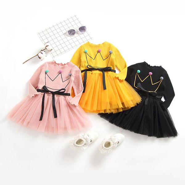 girl's dresses baby girl casual dress spring autumn long sleeve bow tutu ball gown 1-6 year kids years costumes infant clothing, Red;yellow
girl's dresses baby girl casual dress spring autumn long sleeve bow tutu ball gown 1-6 year kids years costumes infant clothing, Red;yellow