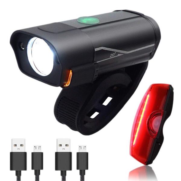 bike lights 2 pcs light set powerful bicycle headlight + tail usb rechargeable led rear cycling safety
bike lights 2 pcs light set powerful bicycle headlight + tail usb rechargeable led rear cycling safety
