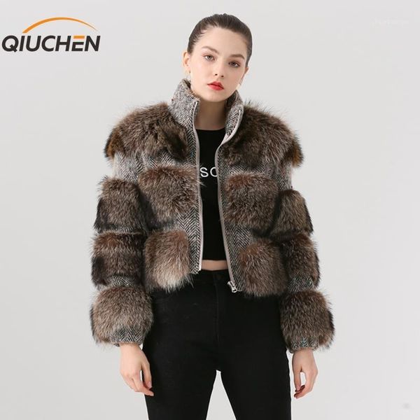 qiuchen pj19050 2019 new arrival real raccoon fur women winter jacket fashion model, Black
qiuchen pj19050 2019 new arrival real raccoon fur women winter jacket fashion model, Black