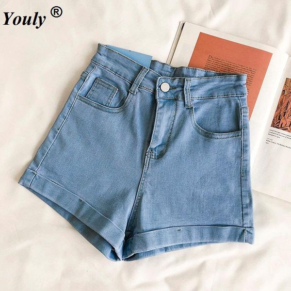 women's shorts high elasticity denim women 2021 casual sexyslim tight mini jeans crimping short ladies slim summer, White;black
women's shorts high elasticity denim women 2021 casual sexyslim tight mini jeans crimping short ladies slim summer, White;black