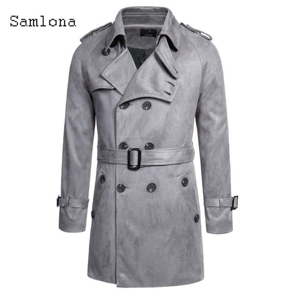 samlona men fashion double breasted long coats winter warm clothes outerwear mens vintage lapel collar long wool blends overcoat, Black
samlona men fashion double breasted long coats winter warm clothes outerwear mens vintage lapel collar long wool blends overcoat, Black