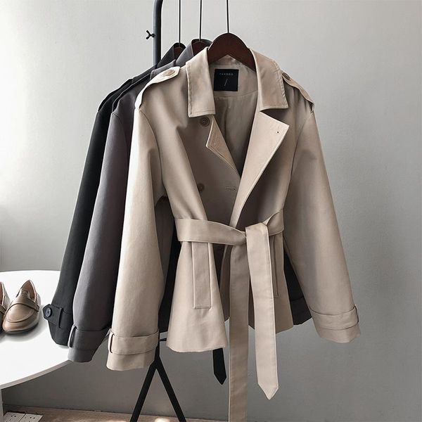 trench women elegant korean harajuku leisure coats womens trendy vintage students streetwear adjustable waist pockets turtleneck, Tan;black
trench women elegant korean harajuku leisure coats womens trendy vintage students streetwear adjustable waist pockets turtleneck, Tan;black