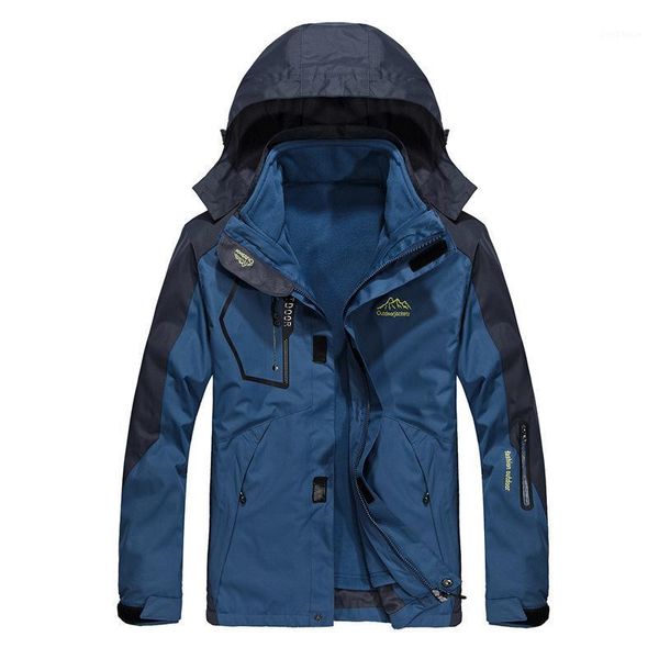 outdoor couple jackets two-piece fleece liner thickening windproof waterproof hiking travel jacket winter large size windbreaker1, Blue;black
outdoor couple jackets two-piece fleece liner thickening windproof waterproof hiking travel jacket winter large size windbreaker1, Blue;black