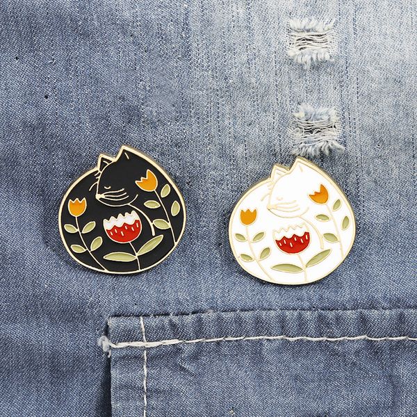 cartoon cat pins brooches new enamel alloy badges jeans shirt lapel pin girls jewelry gift cute badge xmas bag hat clothes accessories, Gray
cartoon cat pins brooches new enamel alloy badges jeans shirt lapel pin girls jewelry gift cute badge xmas bag hat clothes accessories, Gray