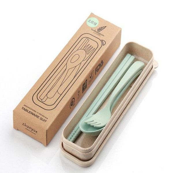 3pcs stainless steel chopsticks spoon fork tableware set portable gift box school travel picnic wheat straw cutlery set wmtqqp
3pcs stainless steel chopsticks spoon fork tableware set portable gift box school travel picnic wheat straw cutlery set wmtqqp