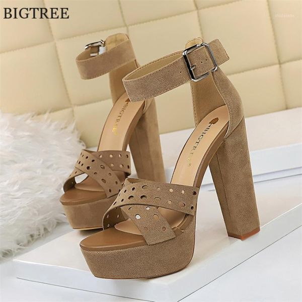 sandals bigtree shoes women pumps high heels woman flock block fashion platform buckle party ladies1, Black
sandals bigtree shoes women pumps high heels woman flock block fashion platform buckle party ladies1, Black