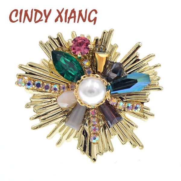 pins, brooches cindy xiang hand made crystal star style for women flower pin pearl jewelry 2 colors available arrival, Gray
pins, brooches cindy xiang hand made crystal star style for women flower pin pearl jewelry 2 colors available arrival, Gray
