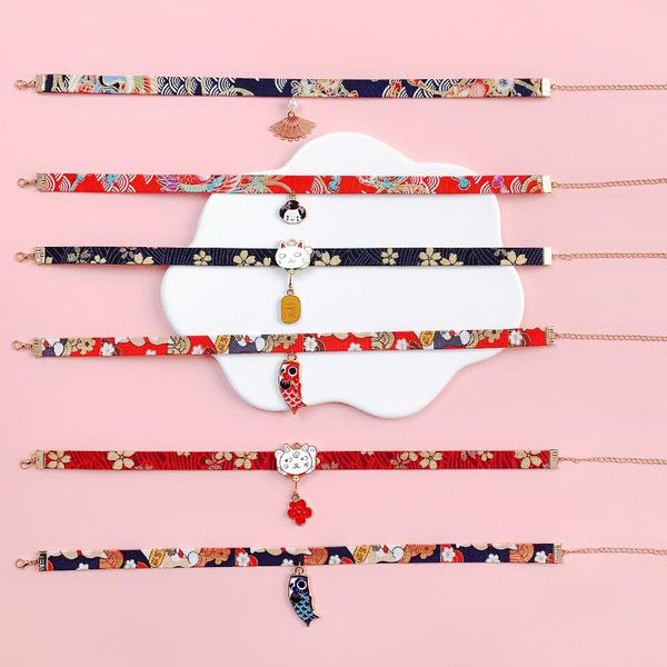 chokers cute lucky carp fishtail pendant choker for women jepanese kawaii style cat necklace female neck jewelry, Golden;silver
chokers cute lucky carp fishtail pendant choker for women jepanese kawaii style cat necklace female neck jewelry, Golden;silver