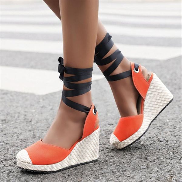 dress shoes 2021 sandals women wedge cross lace-up platform heels party high heel ladies big size 34-43, Black
dress shoes 2021 sandals women wedge cross lace-up platform heels party high heel ladies big size 34-43, Black