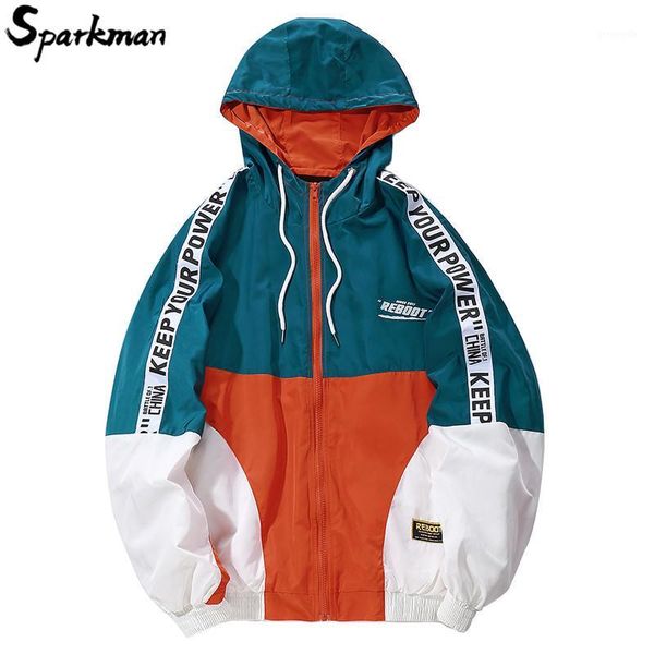 hip hop men jacket hooded windbreaker 2018 autumn streetwear vintage color block loose zipper track jacket hoodie coats hiphop1, Black;brown
hip hop men jacket hooded windbreaker 2018 autumn streetwear vintage color block loose zipper track jacket hoodie coats hiphop1, Black;brown