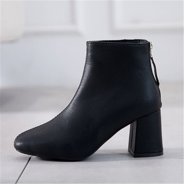 fall 2021 new square jumps classic female booty zip boots for women plutonium leather elegant black shoes whs5
fall 2021 new square jumps classic female booty zip boots for women plutonium leather elegant black shoes whs5