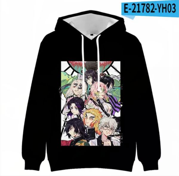 new demon slayer hoodies men women harajuku fashion 3d hoodie autumn winter long sleeve sweatshirts boy/girl thickening pullover, Black
new demon slayer hoodies men women harajuku fashion 3d hoodie autumn winter long sleeve sweatshirts boy/girl thickening pullover, Black