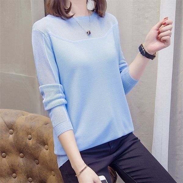 plus size hollow out women pullovers sweater autumn fashion korean loose chic knit oversize ladies knitwear jumper 201130, White;black
plus size hollow out women pullovers sweater autumn fashion korean loose chic knit oversize ladies knitwear jumper 201130, White;black