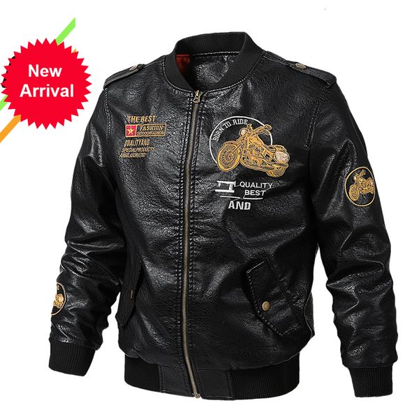 2021 new overcoat men's street windbreaker coat plush men leather locomotive fur clothing pu embroidery casual jacket r3tk, Black
2021 new overcoat men's street windbreaker coat plush men leather locomotive fur clothing pu embroidery casual jacket r3tk, Black