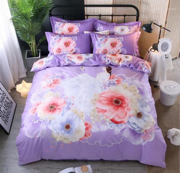 flower print bedding set cotton 4pcs princess quilt cover king size home decoration bedclothes bed sheet set pillowcases1
flower print bedding set cotton 4pcs princess quilt cover king size home decoration bedclothes bed sheet set pillowcases1