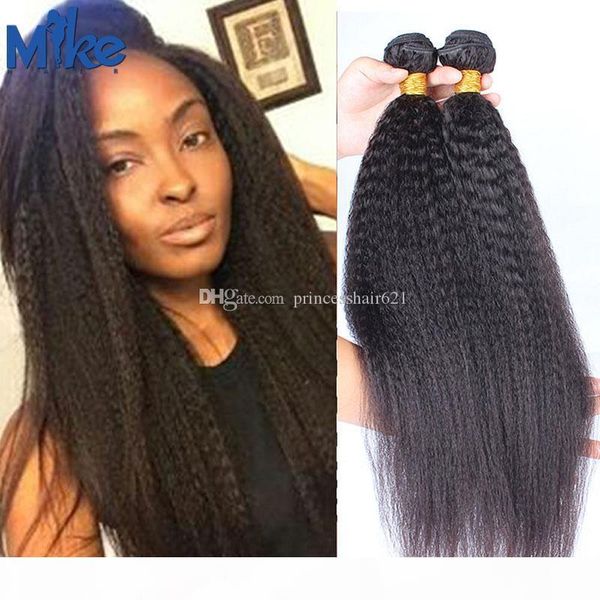 mikehair brazilian kinky straight hair bundles 2pcs lot good quality peruvian malaysian indian hair weaves unprocessed human hair extensions, Black
mikehair brazilian kinky straight hair bundles 2pcs lot good quality peruvian malaysian indian hair weaves unprocessed human hair extensions, Black