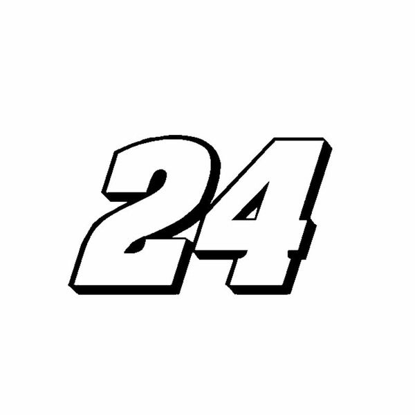 16cm*9.6cm interesting number 24 decoration car-styling car sticker decal vinyl c11-0863
16cm*9.6cm interesting number 24 decoration car-styling car sticker decal vinyl c11-0863