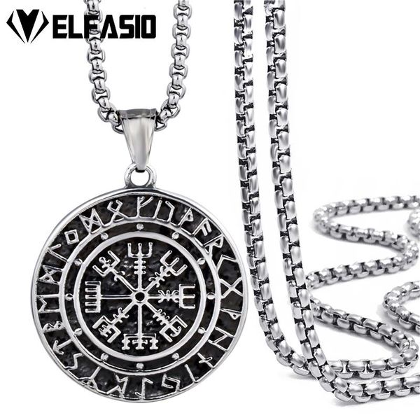 elfasi mens нержавеющая сталь цепочка viking viknut пиратский компас подвеска с 18-26 дюйма коробки ожерелье ювелирные изделия, Silver
elfasi mens нержавеющая сталь цепочка viking viknut пиратский компас подвеска с 18-26 дюйма коробки ожерелье ювелирные изделия, Silver