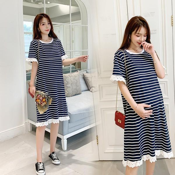 2020 new fashion women pregnant maternity nursing stripe breastfeeding summer loose dress beach clothes for pregnant women1, White
2020 new fashion women pregnant maternity nursing stripe breastfeeding summer loose dress beach clothes for pregnant women1, White