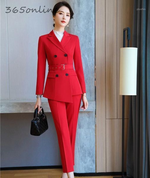 novelty red formal professional women business suits with 2 piece set pants and jackets coat ladies office work wear blazers set1, White;black
novelty red formal professional women business suits with 2 piece set pants and jackets coat ladies office work wear blazers set1, White;black