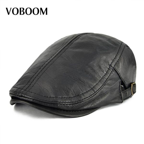 voboom genuine leather spring summer winter autumn men women ivy flat cap adjustable beret cabbie hat 122, Blue;gray
voboom genuine leather spring summer winter autumn men women ivy flat cap adjustable beret cabbie hat 122, Blue;gray