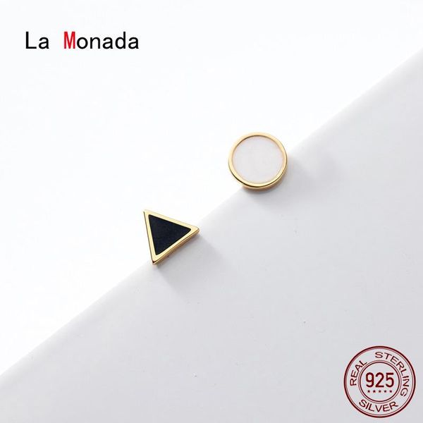 la monada triangle women stud earrings korean 925 sterling silver earrings for women jewelry asymmetrical women's, Golden;silver
la monada triangle women stud earrings korean 925 sterling silver earrings for women jewelry asymmetrical women's, Golden;silver