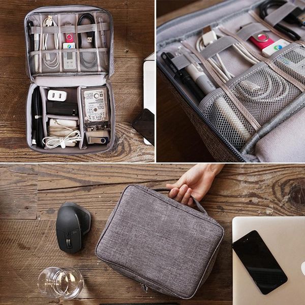 multi-function travel digital storage bag mobile power headset u disk data cable storage bag cable usb gadget organizer, Black
multi-function travel digital storage bag mobile power headset u disk data cable storage bag cable usb gadget organizer, Black