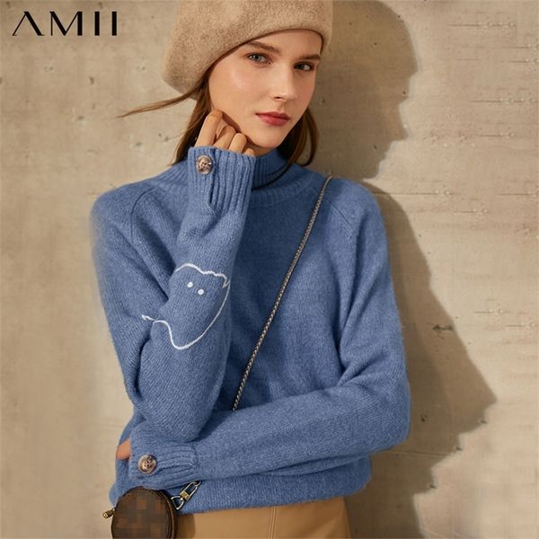 amii minimalism winter sweaters for women causal women's turtleneck sweater causal female pullover women's sweater 12030465 20122, White;black
amii minimalism winter sweaters for women causal women's turtleneck sweater causal female pullover women's sweater 12030465 20122, White;black