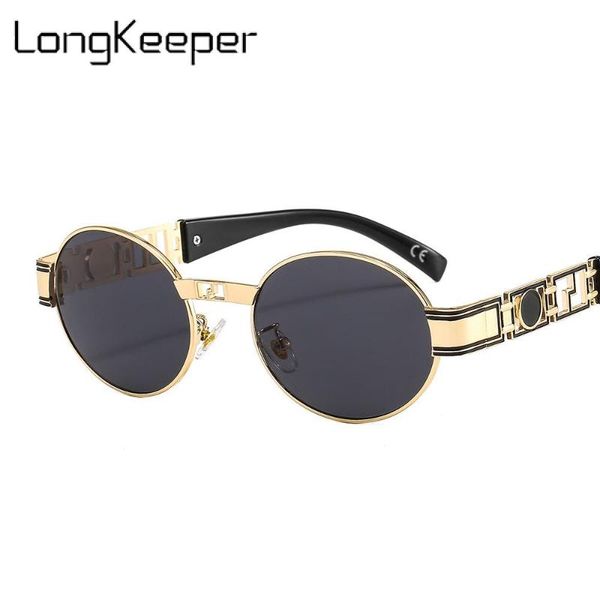 LongKeeper New Fashion Round Steampunk Sunglasses Men Women Brand Design Metal Punk Sun Glasses Male Vintage Shades Gafas de sol, White;black
LongKeeper New Fashion Round Steampunk Sunglasses Men Women Brand Design Metal Punk Sun Glasses Male Vintage Shades Gafas de sol, White;black
