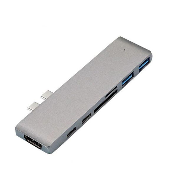 usb 3.1 type-c hub to hdmi adapter 4k thunderbolt 3 usb c hub with 3.0 tf sd reader slot pd for pro/air
usb 3.1 type-c hub to hdmi adapter 4k thunderbolt 3 usb c hub with 3.0 tf sd reader slot pd for pro/air