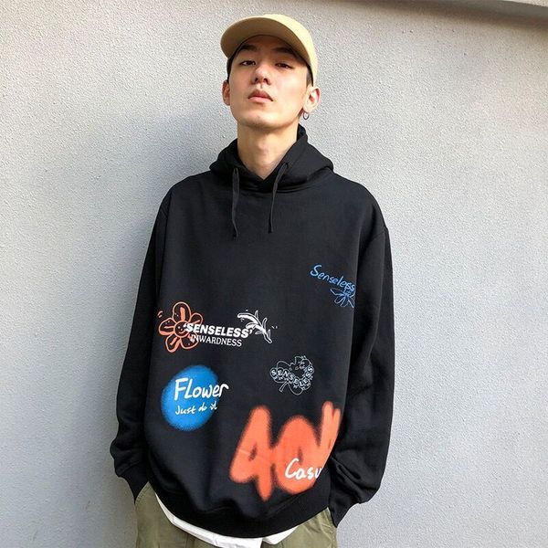 2021 new aelfric eden flower graffiti print hoodie sweatshirts oversized hoodies streetwear harajuku casual autumn hooded pullover cotton 1w, Black
2021 new aelfric eden flower graffiti print hoodie sweatshirts oversized hoodies streetwear harajuku casual autumn hooded pullover cotton 1w, Black