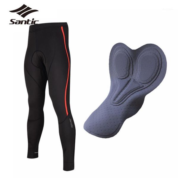 santic winter cycling pants men thermal fleece long bicycle pants 4d padded mountain road bike elastic cycling tights1, Black;blue
santic winter cycling pants men thermal fleece long bicycle pants 4d padded mountain road bike elastic cycling tights1, Black;blue