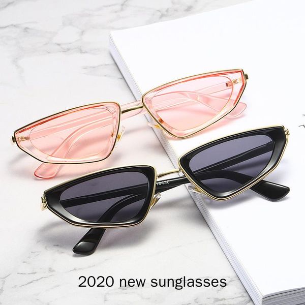 sunglasses 2021 fashion cat mirror women brand designer metal frame lady irregular sun glasses men nx, White;black
sunglasses 2021 fashion cat mirror women brand designer metal frame lady irregular sun glasses men nx, White;black
